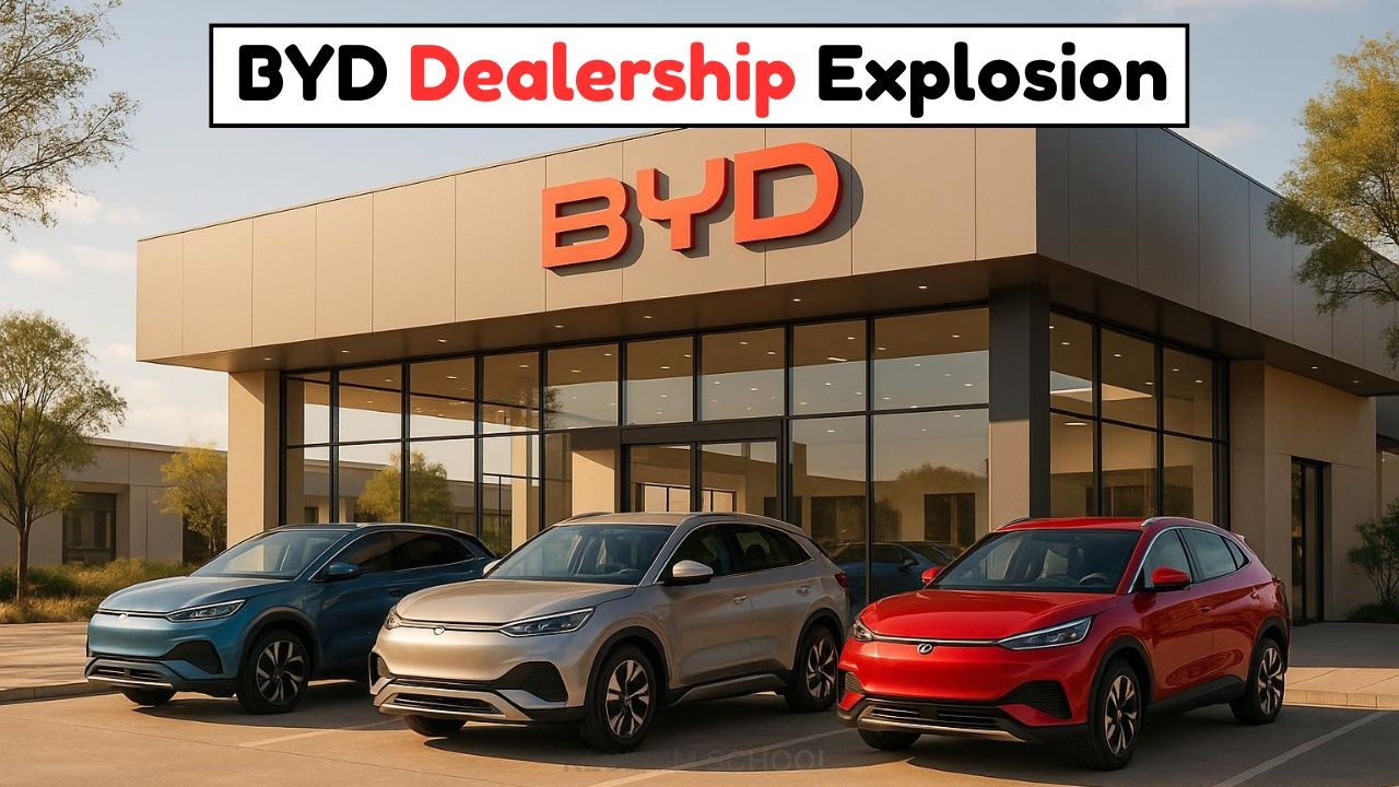 BYD to Triple SA Dealerships