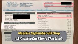 September 2025 Relief: Discover Who Benefits from 43% Cheaper Water This Month