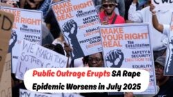 Shocking Surge: South Africa's July Crime Stats Reveal 45 Daily Rapes