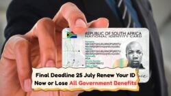 From July 25: New ID Rule Could Halt Government Aid for South Africans Lacking Updated Cards