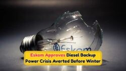 South Africa's Winter Lifeline: Emergency Fund Approved on 20 Sept to Fuel Diesel Generators