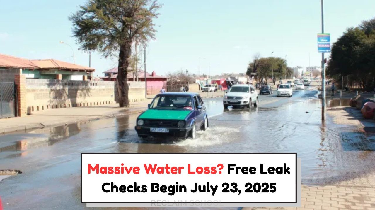 Free Water Leak Check Drive