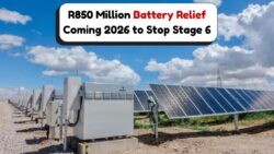 R850M Initiative Promises to End Loadshedding with 1,500MW Battery Storage by 2026 Across SA