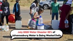 July 2025 Water Emergency – 35% of Johannesburg’s Water Is WASTED Daily: New National Agency Promises Fix!