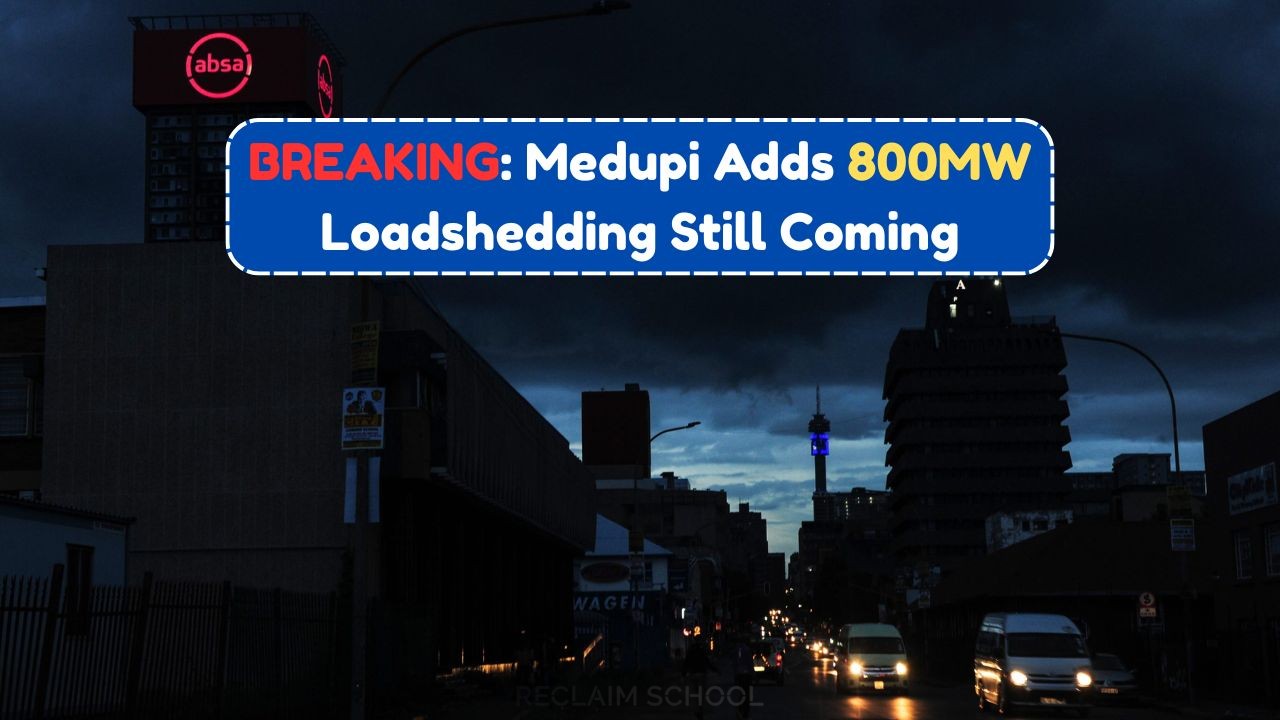 Medupi Adds 800MW