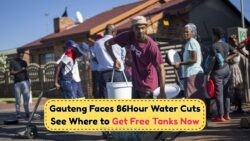 Gauteng Faces 86-Hour Water Cuts in September: Government Deploys Emergency Tankers for Relief!