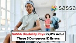 SASSA’s August 6, 2025 Disability Grant Pays R2,315 – But Fraudsters Are Targeting These 3 ID Mistakes!