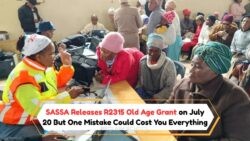 July 20, 2025 – R2,315 Old-Age Grant Finally Released, But SASSA Warns: ‘Don’t Withdraw Until You Read This!’