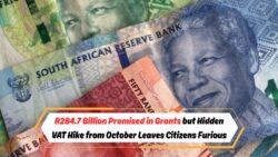 Budget 2025: R284.7 Billion in Grants Unveiled Amid October VAT Hike Concerns